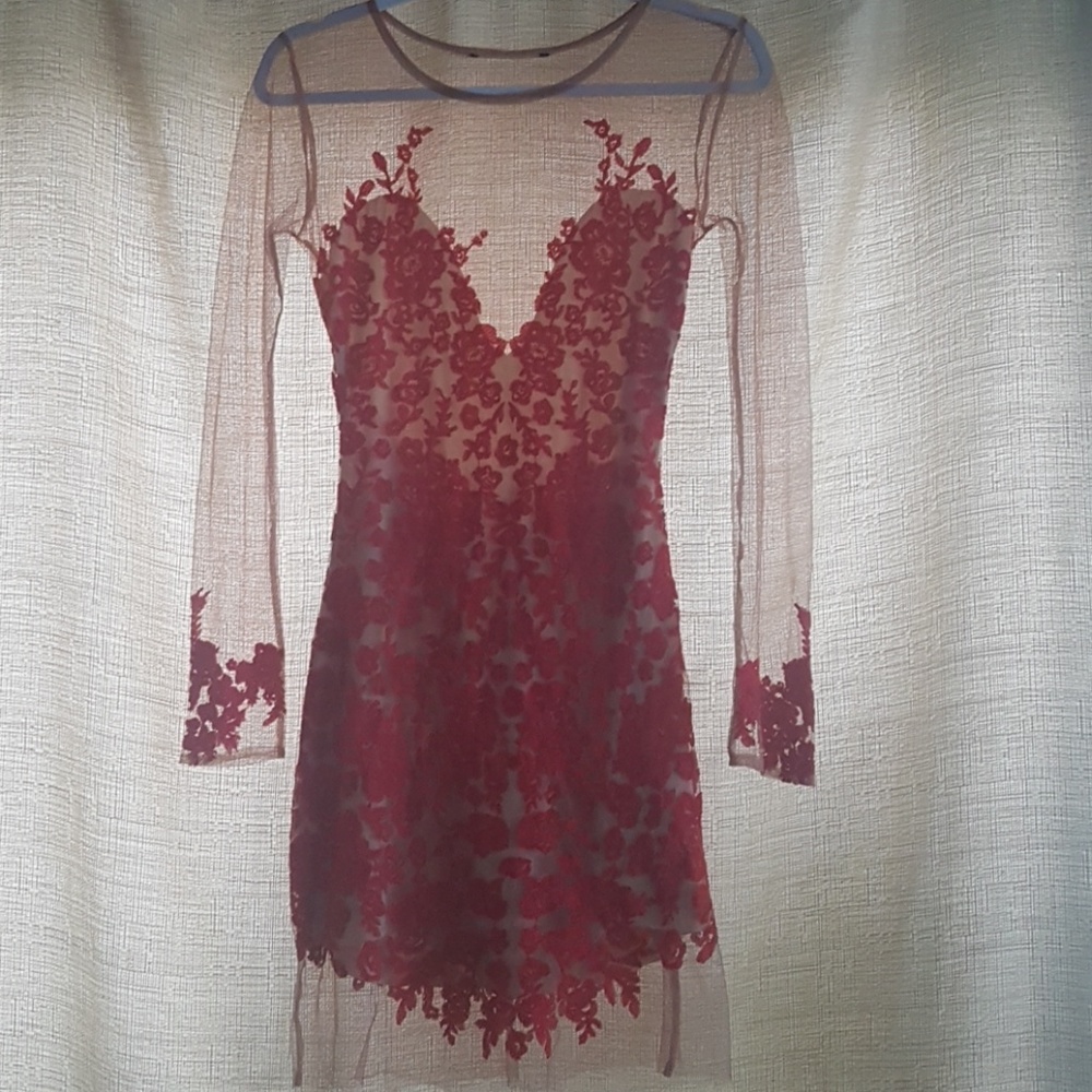  For Love & Lemons❤Luau dress in lace